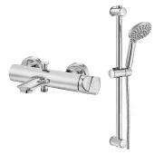 ECA Myra Banyo Bataryası + ECA Logica Sürgülü Duş Seti Üst Takımı thumbnail 1