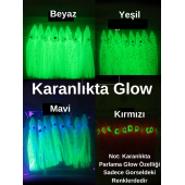 Eagenset Silikon Ahtapot Yapay Yem Olta Takımı, Çapari, Jig Yapım Malzemesi 5 cm 5 Adet - 4