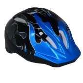 Bisiklet-Paten-Scooter Çocuk Kaskı Mavi 51-55CM 4-7 Yaş - 1