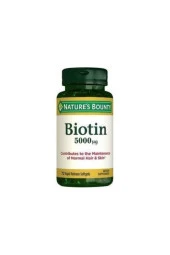 Natures Bounty Biotin 5000 mg 72 Kapsül - 1