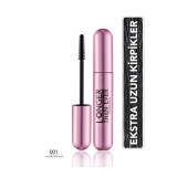 Flormar Longer Than Ever Kirpik Uzatıcı Etkili Besleyici Maskara 001 Black - 1