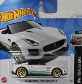 Hot Wheels Tekli Arabalar 15 Jaguar F-Type Project 7 HTC16 - 1