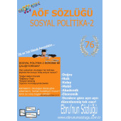AÖF İİBF Ebrunun Sözlüğü Sosyal Politika-2. Sınıf E- Sözlük - 1