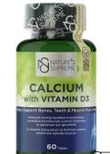 Nature's Supreme Calcium with Vitamin D3 60 Tablet - 1