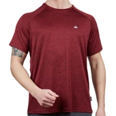 Spor Erkek Tişört - Terletmez Kumaş - Speedwick Move - Bordo - 1