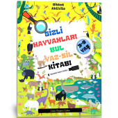 Gizli Hayvanları Bul YAZ-SİL Kitabı - 1