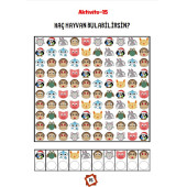 Gizli Hayvanları Bul YAZ-SİL Kitabı - 4