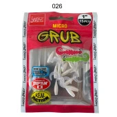 Lucky John Micro Grub 1'' (2.5cm) Silikon Yem 15'li Paket 026 - 1