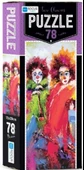 Blue Focus Two Clowns - Puzzle 78 Parça - 1