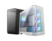 MSI MAG PANO M100R PZ WHITE Temperli Cam 3x120mm 1x120mm ARGB Fan Matx Beyaz Panoramik Gaming Bilgisayar Kasasi - 1