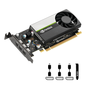 PNY  GPU - VCNT400-4GB-SB - QUADRO,T400,4GB,PCIE 4.x1 - 2