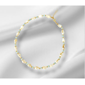 Kadın Doğal Deniz Kabuğu Figürlü Kolye - 1