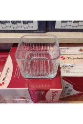 Paşabahçe elysia kare çok amaçlı kase çerezlik 4 lü - 2