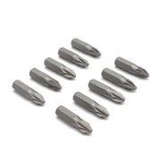 DailyTech 10 Adet 14 25mm Pozi PZ2 Tornavida Bit Seti Tamir Araçları Matkap Ucu Güç Ev El Aletleri - - 5