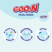 Goon Mutlu Bebek Bebek Bezi Beden:5 (12-20Kg) Junior 400 Adet Avantaj Fırsat Pk - 5