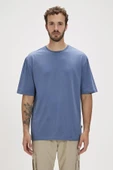 Bad Bear Liber Oversize Erkek T-shirt 22.01.07.052 Mavi thumbnail 1