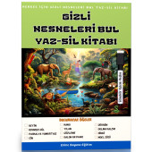 Herkes İçin Gizli Nesneleri Bul YAZ-SİL Kitabı (Laminasyonlu) thumbnail 1