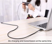 Joyroom S-T507M Type-C Şarj ve Data Kablosu 2 Metre Beyaz thumbnail 4