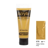 Bigpoint Akrilik Boya 75 ml Yellow Ochre 676 - 1