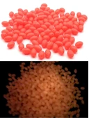 Eagenset Fosforlu Glow Turuncu Silikonlu Yumuşak Boncuk Olta Takımı, Çapari, Jig Yapım Malzemesi 50 Adet thumbnail 3