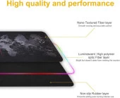 80x30 cm Büyük Boy XXL Dünya Haritalı Mousepad Rgb Led Işıklı Gaming Gamer Oyuncu Mouse Pad - 5