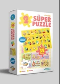2 Süper Puzzle - Alfabe - Sayılar 4+ Yaş - 1