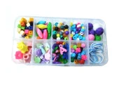 Hayal Sepeti Boncuklu model Kolye ve Bileklik yapım seti - 1