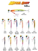 Fujin Metal Cast 40gr Shore Jig Metal Yem thumbnail 1