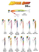 Fujin Metal Cast 30gr Shore Jig Metal Yem - 1