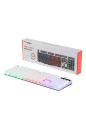 TORİMA TK-03 Kablolu Gaming Klavye Beyaz - 3