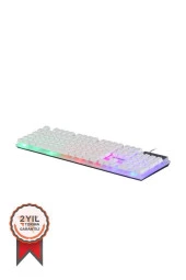 TORİMA TK-03 Kablolu Gaming Klavye Beyaz - 4