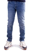 Twister Panama 727C Mavi Düşük Bel Dar Paça Erkek Jeans Pantolon - 2
