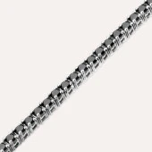 SilverPoint 3 mm Siyah Taşlı SuYolu Bileklik - 1