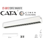 CATA CT 5812 36W Cortez Magnetıc Spot 3200K Günışığı - 1
