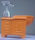 MİNİ SIVI SABUNLUK LAVABO ŞEKİLLİ SADO ALKAPOL - 1