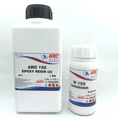 ARC152 EPOKSİ AHŞAP VE ELYAF LAMİNASYON REÇİNE 1,25 KG SET - 1