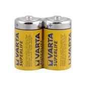 VARTA SUPERLIFE D 1,5V - BÜYÜK PİL 2 Lİ PAKET - 1