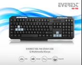 EVEREST KB-700 USB MULTİMEDYA KLAVYE - 1
