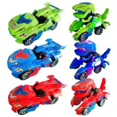 DEFORM DINOSAUR PİLLİ IŞIKLI ARABA HG-788 - 3