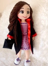 Hakime Bebek Amigurumi Organik Oyuncak - 2