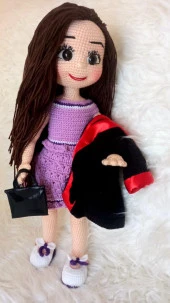 Hakime Bebek Amigurumi Organik Oyuncak - 3