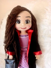 Hakime Bebek Amigurumi Organik Oyuncak - 6