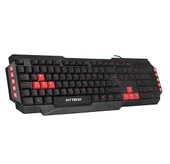HYTECH HYK-46 GAMYSİYAH  OYUNCU KLAVYESİ - 1