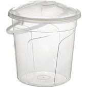 ALACA 5 NO RANDOM KAPAKLI KOVA ŞEFFAF 20 LT. - 1