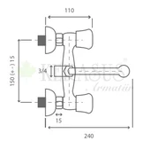 KERASUS NUR SERİSİ - DÖNER EVYE BATARYASI thumbnail 2