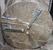 GÜMÜŞLER 60 cm METAL AYAKLI SOFRA thumbnail 3