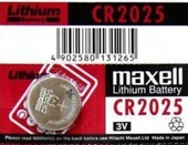 CR2025 3V LİTHİUM PİL MAXELL ( 1 ADET FİYATIDIR ) thumbnail 1