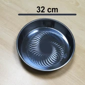 ÇELİK TEPSİ DERİN 2 NO - ÇAP : 32 cm - 1