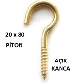 20 x 80 PİTON - AÇIK KANCA ( 1 ADET FİYATIDIR ) - 1