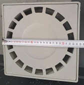 ÇAMUR KOVALI YER SÜZGECİ 25 x 25 cm - Ø 100 LÜK ALTTAN ÇIKIŞ YER SİFONU - 1
